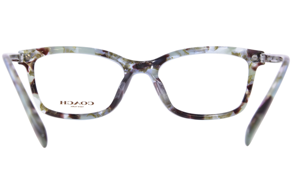 Coach HC6219U 5778 Eyeglasses Women's Seaglass Tortoise Full Rim