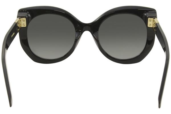 Fendi FF0289/S Peekaboo Sunglasses Black w/Grey Gradient Lens 55mm 8079O  FF0289S FF 0289S FF 0289/S
