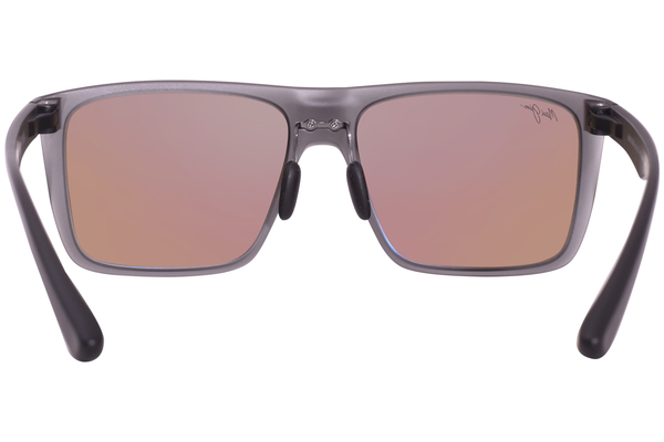 Maui Jim Men's Honokalani Polarized Rectangular Sunglasses