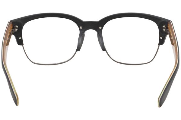 Nike Men s Eyeglasses 35KD 001 Matte Black Gunmetal Square Optical Frame 55mm EyeSpecs