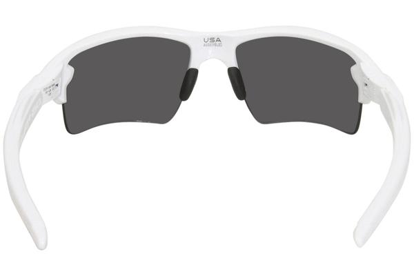 Oakley Flak 2.0 XL Polarized Sunglasses - Polished White/Prizm Black