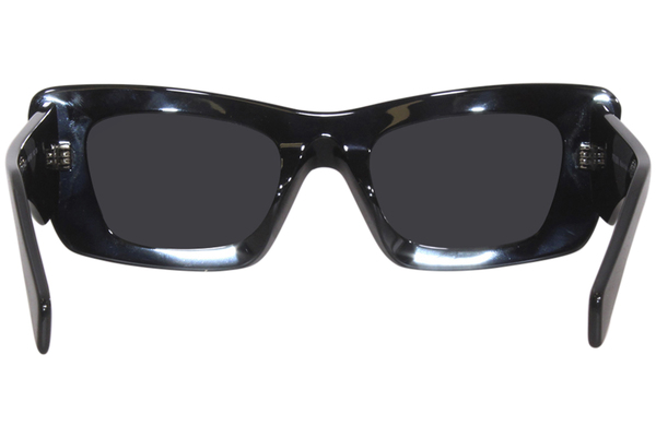  Prada Women's 13ZS Square Sunglasses, Green Marble/Dark Grey,  One Size : Clothing, Shoes & Jewelry