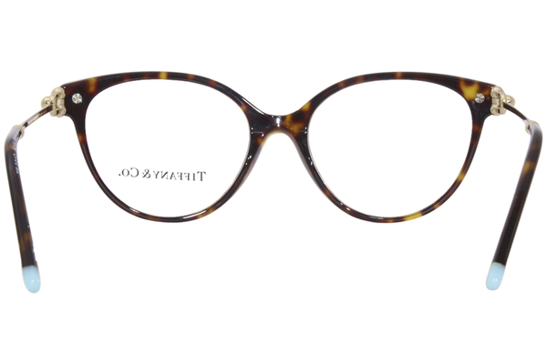 Tiffany & Co. TF2217F 8015 Eyeglasses Women's Havana/Gold Full Rim