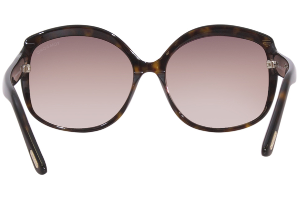 Tom Ford Chiara-02 TF919 52F Sunglasses Women's Havana/Gradient Pink 60mm |  