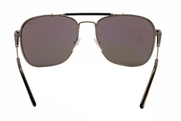 Tom Ford Edward TF 377 aviator sunglasses black store gunmetal gray polarized lenses