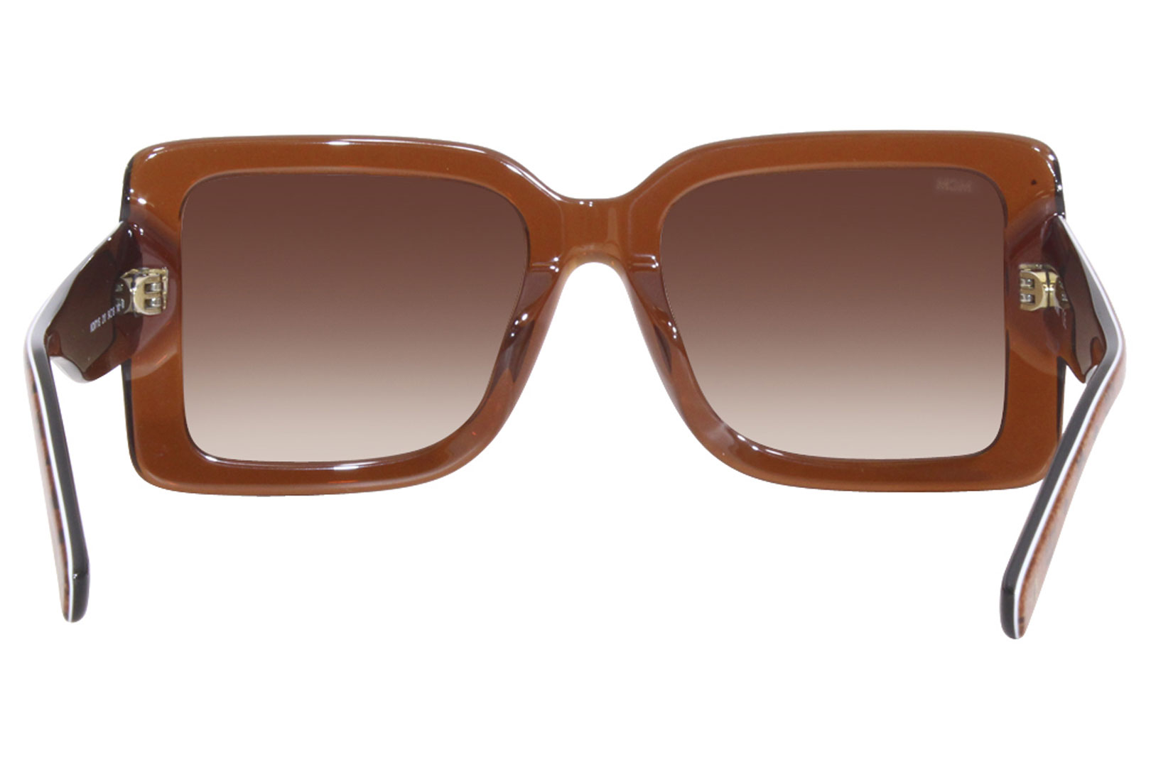 MCM Square Sunglasses MCM715SA 210 Transparent Brown 57mm