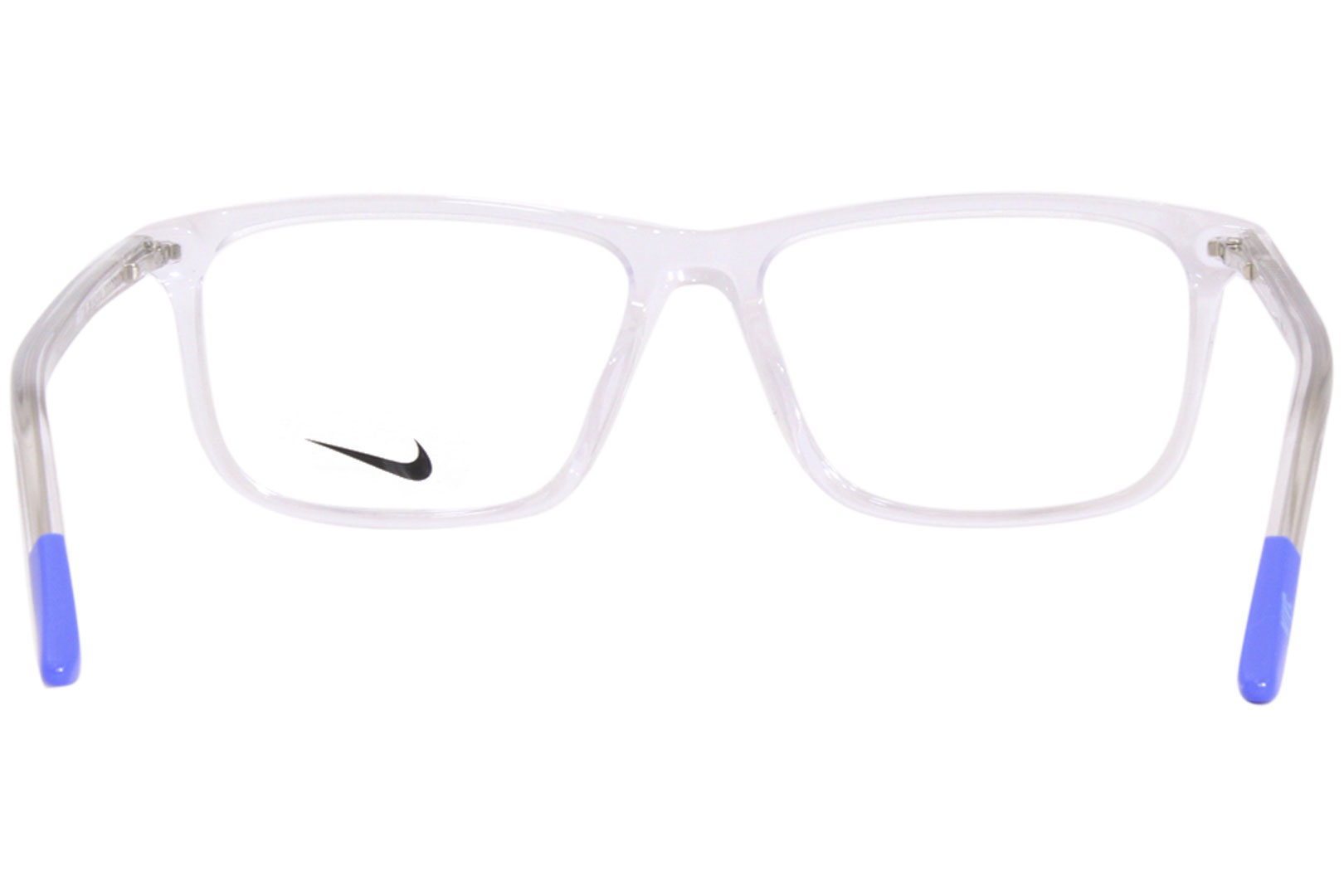 Nike 5541 974 Eyeglasses Clearracer Blue Full Rim Rectangle Shape 51 14 135 