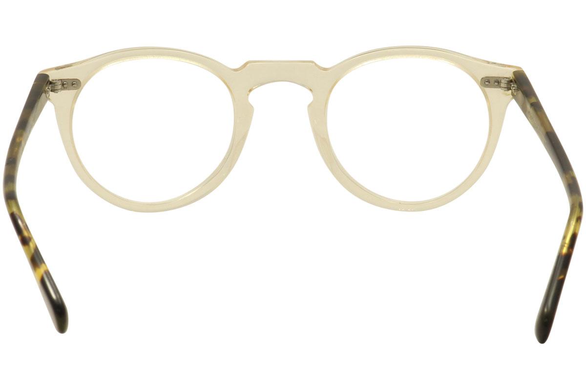 Oliver Peoples Eyeglasses Frame Men's Gregory Peck OV5186 1485 Buff/Tortoise  