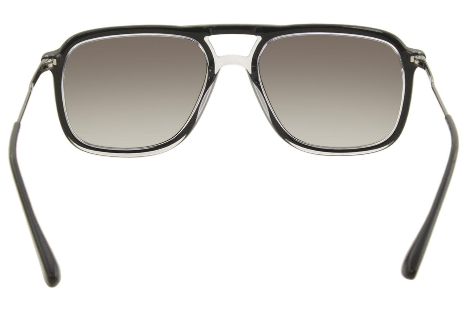 Prada Sunglasses Men's Conceptual SPR-06V 1AB-1A1 Black/Grey 54-18-145mm | EyeSpecs.com