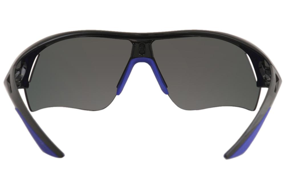 Puma Men's Blue Wrap Around Sunglasses