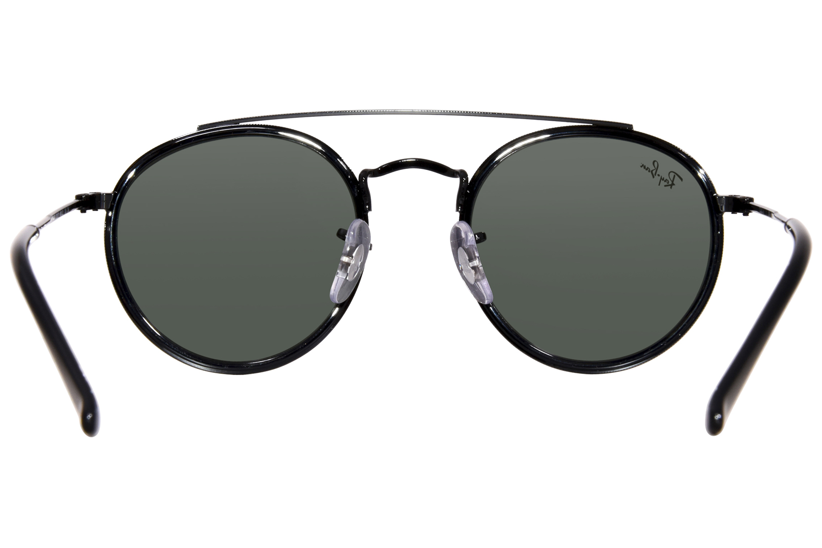 Ray Ban RJ9647S 201/71 Sunglasses Youth Kids Black/Dark Green