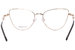 Alexander McQueen AM0268O Eyeglasses Women's Full Rim Cat Eye