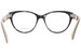 Alexander McQueen AM0359O Eyeglasses Women's Full Rim Cat Eye