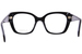 Alexander McQueen AM0379O Eyeglasses Women's Full Rim Rectangle Shape