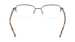 Anne Klein AK5093 Eyeglasses Women's Semi Rim Rectangle Shape