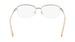 Anne Klein AK5111 Eyeglasses Women's Semi Rim Rectangle Shape