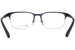 Armani Exchange AX1060 Eyeglasses Men's Semi Rim Rectangle Shape