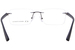 Armani Exchange AX1064 Eyeglasses Men's Rimless Rectangle Shape