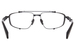 Balmain Brigade-V BPX-142 Titanium Eyeglasses Full Rim Rectangle Shape