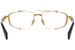 Balmain Brigade-V BPX-142 Titanium Eyeglasses Full Rim Rectangle Shape