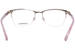 Bebe BB5177 Eyeglasses Women's Full Rim Rectangle Shape