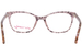 Betsey Johnson C-U-Later Eyeglasses Youth Kids Girl's Full Rim Square Shape