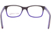 Betsey Johnson Groovy Eyeglasses Youth Kids Girl's Full Rim Square Shape