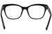 Betsey Johnson Poppin Eyeglasses Women's Full Rim Square Shape