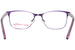 Betsey Johnson Wildflower Eyeglasses Youth Kids Girl's Full Rim Square Shape