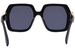 Fendi FE40139I Sunglasses Women's Square Shape