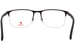 Carrera 8861 Eyeglasses Men's Semi Rim Rectangle Shape