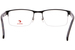 Carrera 8888 Eyeglasses Men's Semi Rim Rectangle Shape