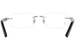 Cartier Core Range CT0048O Eyeglasses Rimless Rectangle Shape