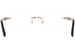 Cartier Core Range CT0287O Eyeglasses Rimless Rectangle Shape