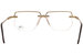 Cazal 742 Eyeglasses Men's Semi Rim Pilot Optical Frame