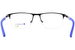 Champion Gel Eyeglasses Men's Semi Rim Oval Shape