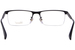 Chopard VCHA98M Eyeglasses Semi Rim Rectangle Shape