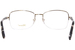 Chopard VCHC72S Eyeglasses Women's Semi Rim Square Shape