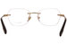 Chopard VCHD80S Eyeglasses Women's Rimless Oval Optical Frame