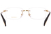 Chopard VCHG39 Eyeglasses Men's Rimless Square Shape