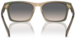 Coach CR628 HC8397U Sunglasses Men's Square Shape