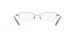 Coach HC5097 Eyeglasses Women's Semi Rim Rectangular Optical Frame