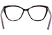 Coco Song Pink Cinderella CV269 Eyeglasses Women's Full Rim Cat Eye