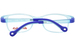 Demi + Dash Arrow Eyeglasses Youth Kids Full Rim Rectangle Shape