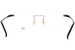 Dunhill DU0066O Eyeglasses Men's Rimless