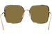 Fendi FE40038U Sunglasses Women's Square Shape