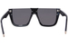 Fendi FE40135I Sunglasses Women's Square Shape