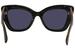 Fendi Women's FF0327S FF/0327/S Fashion Butterfly Sunglasses