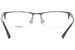 Flexon E1016 Eyeglasses Men's Semi Rim Rectangular Optical Frame