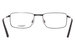 Flexon E1123 Eyeglasses Men's Full Rim Rectangular Optical Frame